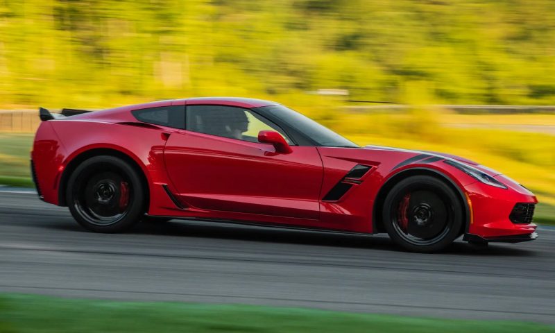 Chevrolet Corvette Grand Sport side driven