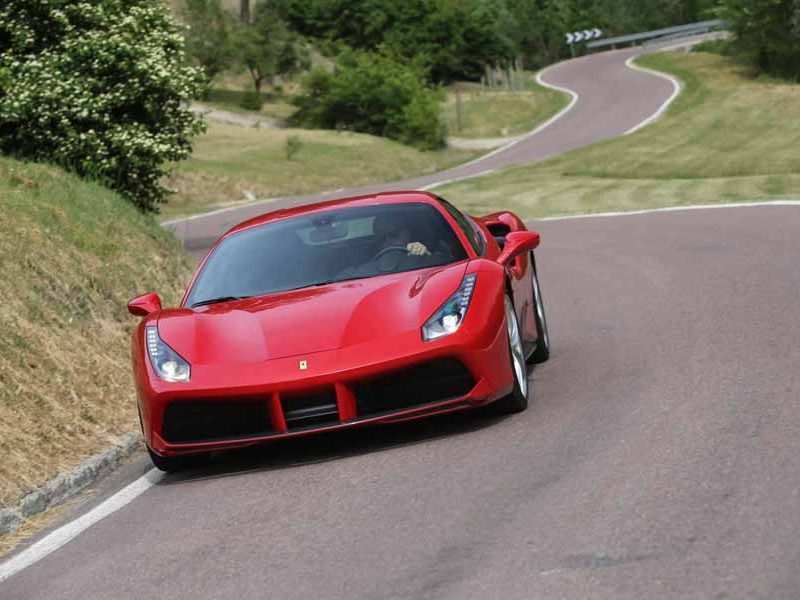 Ferrari 4888 GTB driven