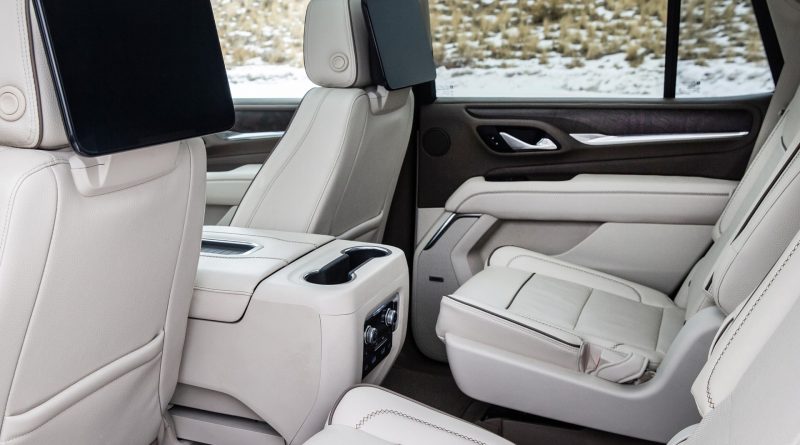 GMC Yukon white back seats