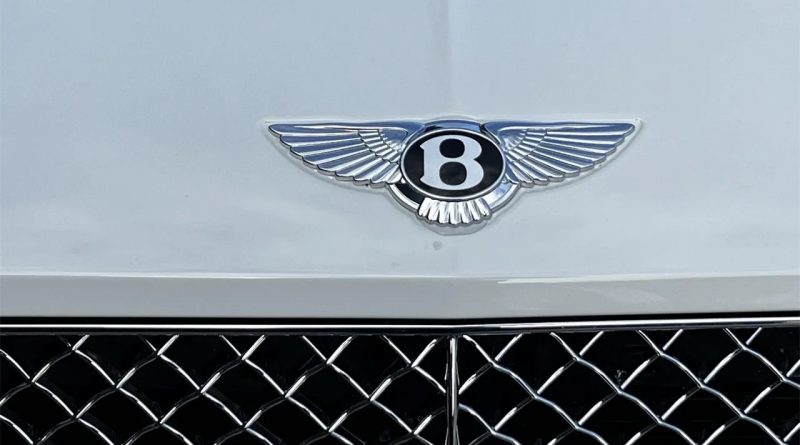 HIRE BENTLEY GT LAS VEGAS crest front