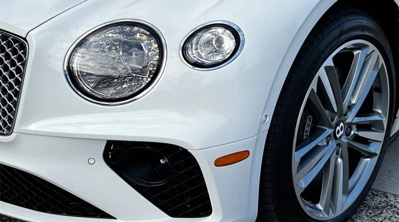 HIRE BENTLEY GT LAS VEGAS head light
