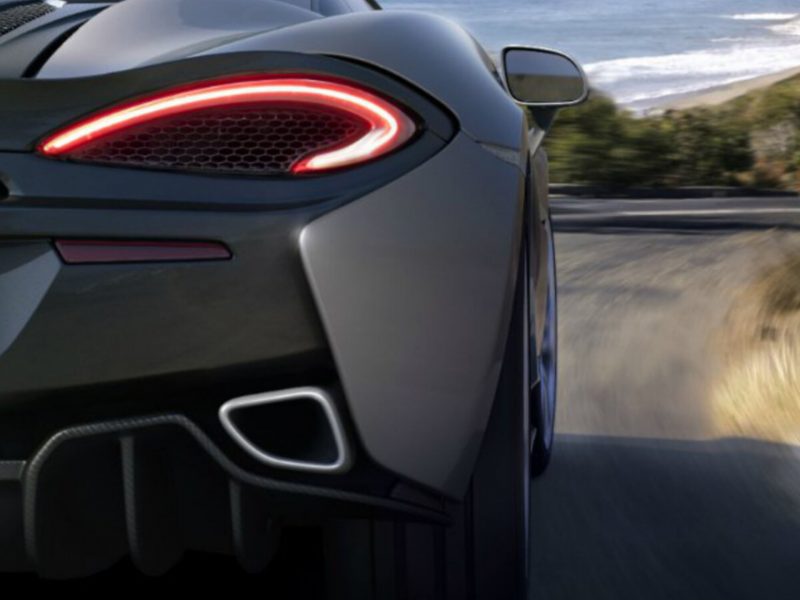 MCLAREN 570S exhaust