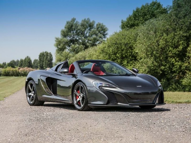MCLAREN 650S SPYDER grey