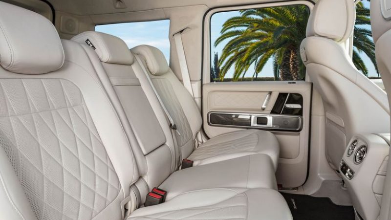 MERCEDES G63 back seat