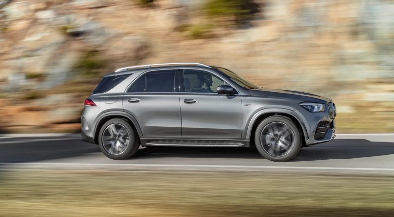 MERCEDES GLE 53 AMG 2023 MODEL 7 SEATER - silver