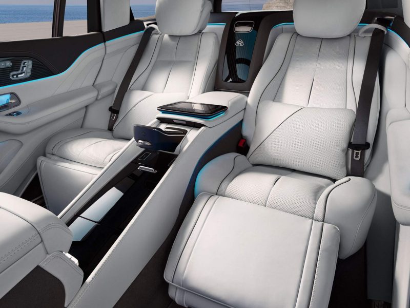 MERCEDES GLS MAYBACH BACK SEAT MERCEDES GLS MAYBACH BACK SEAT