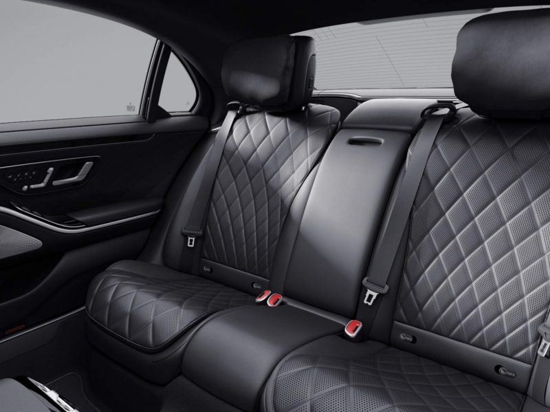MERCEDES S-CLASS black interior