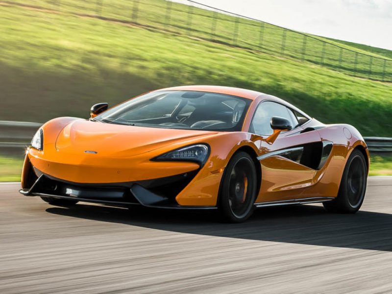 McLaren 570S driving
