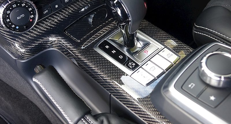 Mercedes G 500 4x4² gear stick