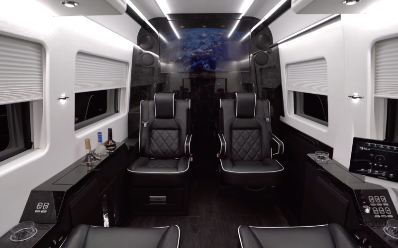 Mercedes Jet Sprinter interior 1