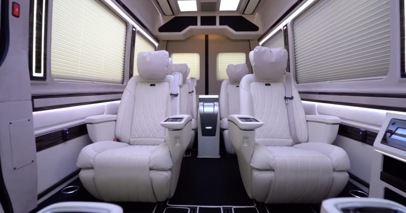 Mercedes Jet Sprinter white interior Mercedes Jet Sprinter white interior