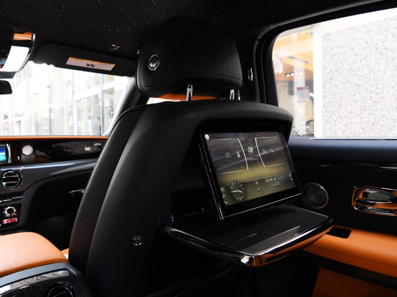 Rolls Royce Ghost back seat