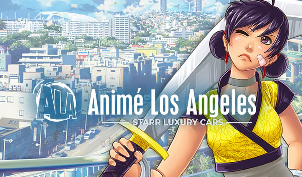 Starr Luxury Cars Otaku Anime Festival in Los Angeles 2023