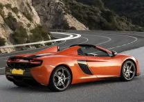 Self-Hire Service McLaren 650S Spider in the UK