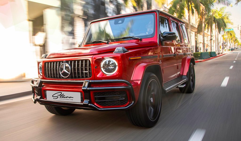 Starr Luxury Cars Incentivise your Staff by giving them a Self-Drive and Chauffeur Service, Mercedes Benz AMG G63 in style with the best exotic cars - London Mayfair, U.K. 2023