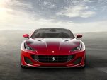 Ferrari Portofino red colour