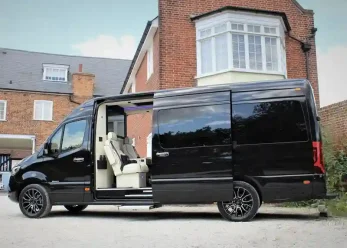 Mercedes-Benz Sprinter Monaco hire UK – luxury nine-seat MPV
