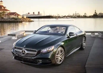 Mercedes Benz S Class Coupe in the UK London