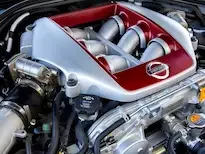 Motor of the Nissan GTR