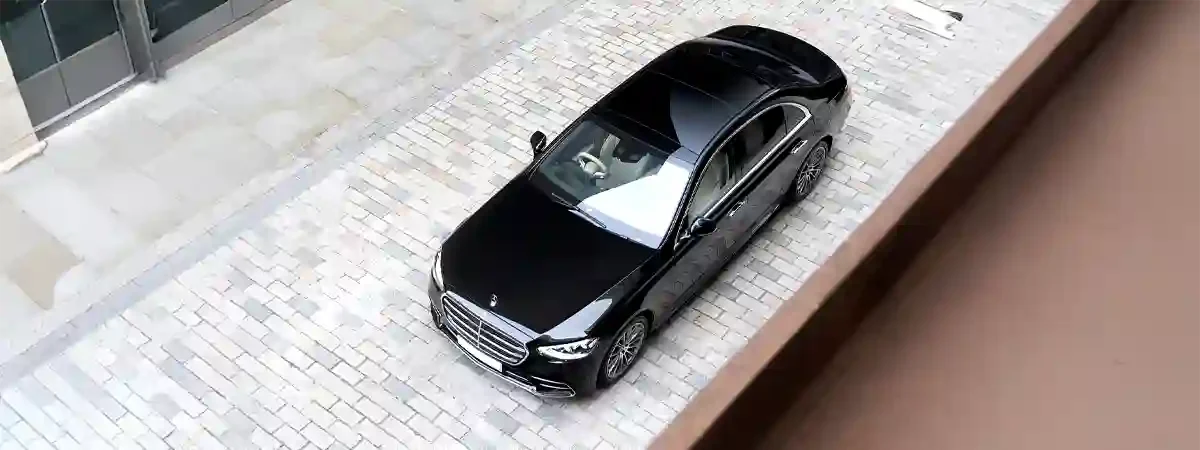 Black Mercedes Benz S-Class