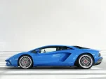 Lamborghini Blue - White background