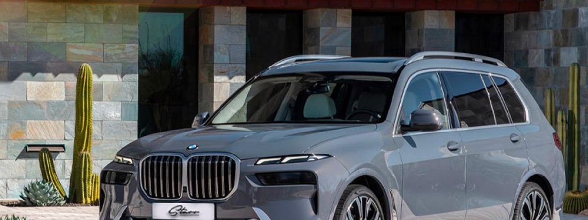 BMW X7 Grey special edition colour