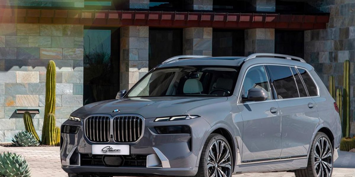 BMW X7 Grey special edition colour